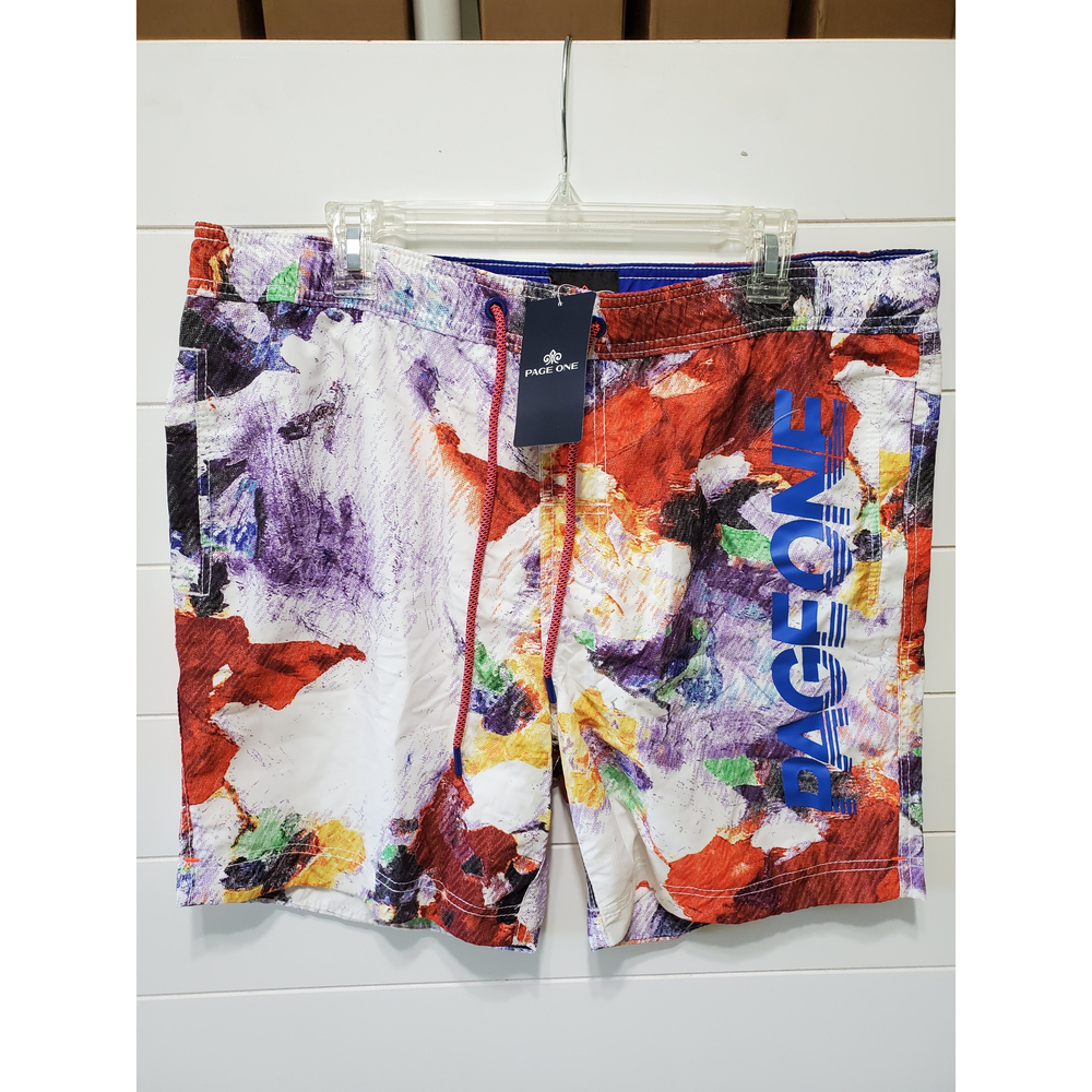NWT Page One 2XL men's swim trunks